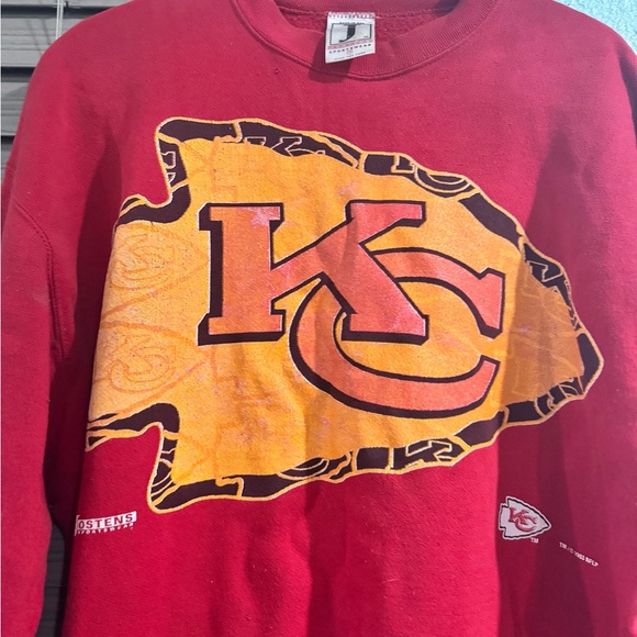 NFL (Jostens) Kansas City Chiefs Crew Neck Sweatshirt 1993 - Picture 2 of 5